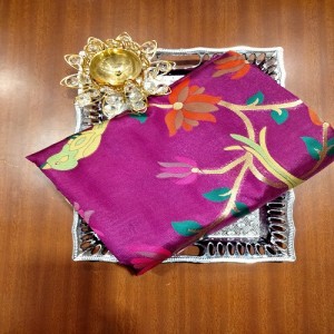 KATAN SILK FANCY SAREE